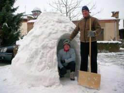 Wir bauen einen Iglu - 2010