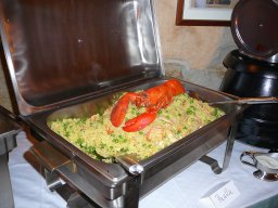 Paella mit Hummer